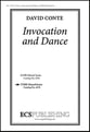 Invocation and Dance-Choral Score TTBB choral sheet music cover